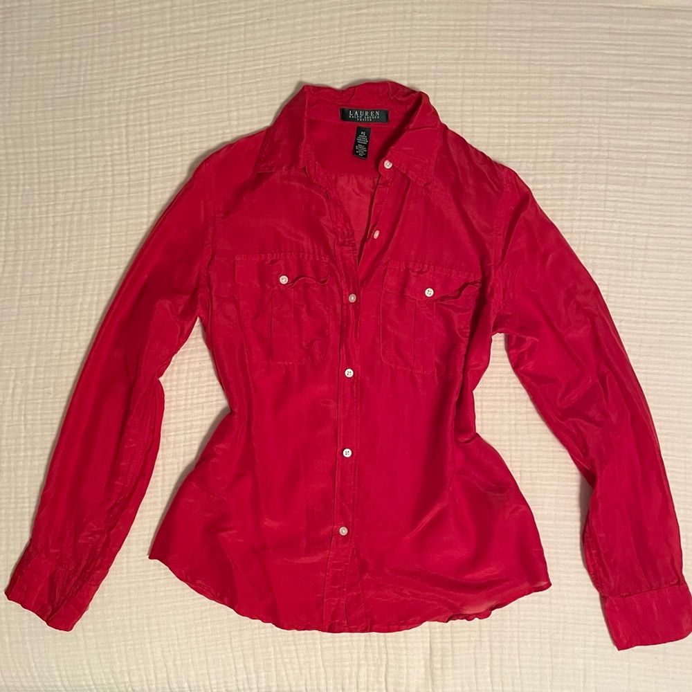 Lauren Ralph Lauren - Silk & Cotton Blouse